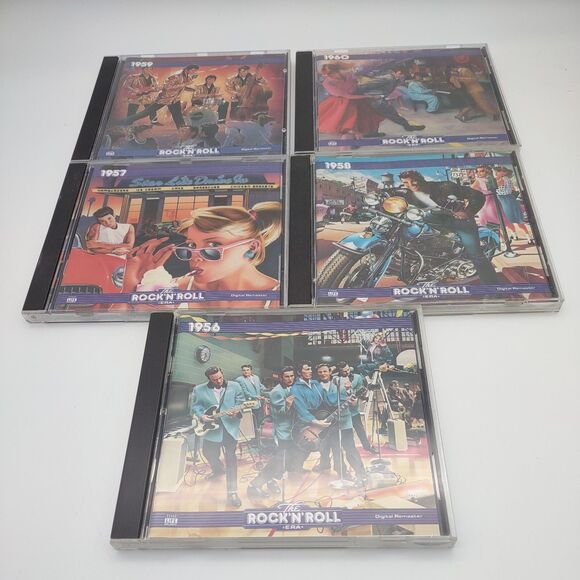 Time Life (5 CDs) The Rock 'n 'Roll Era 1956 1957 1958 1959 1960 - Picture 3 of 4